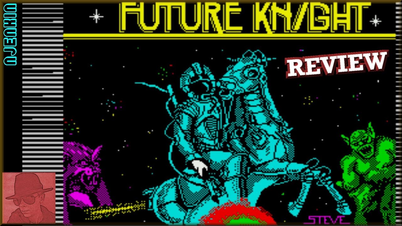 Future Knight - on the ZX Spectrum 48K !! with Commentary