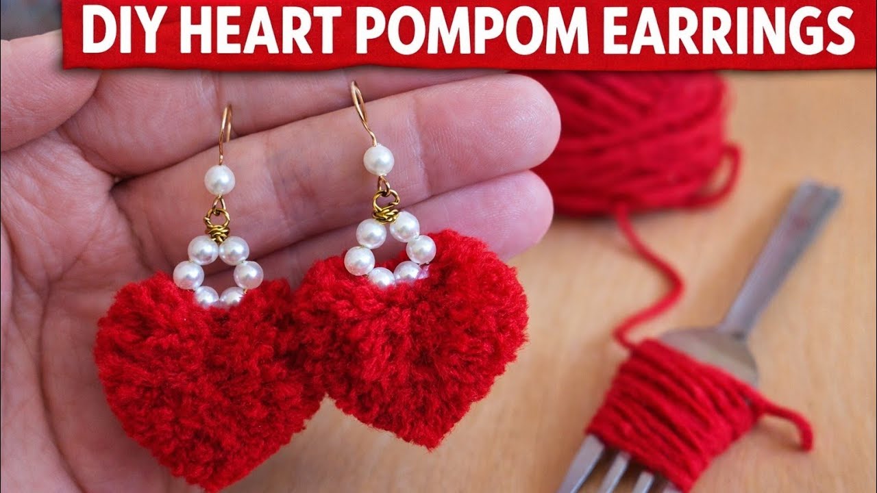 Make Pom Pom Earrings & DIY Accessories to Earn Money 💰