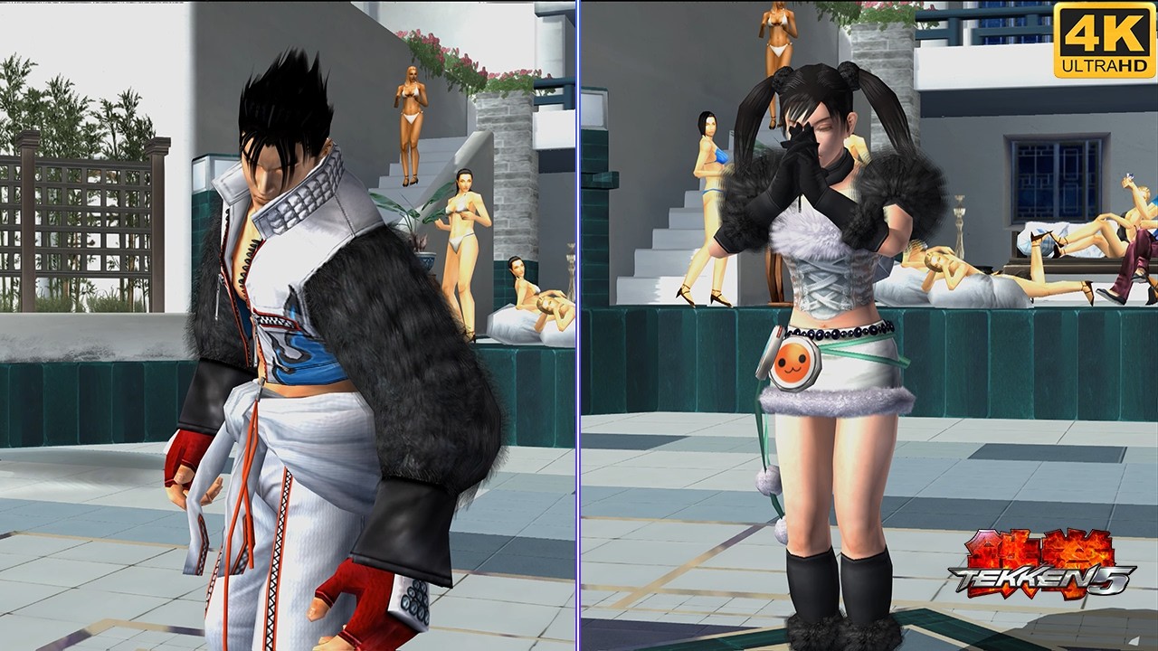TEKKEN 5 | All Intros, Win Poses & Outfits