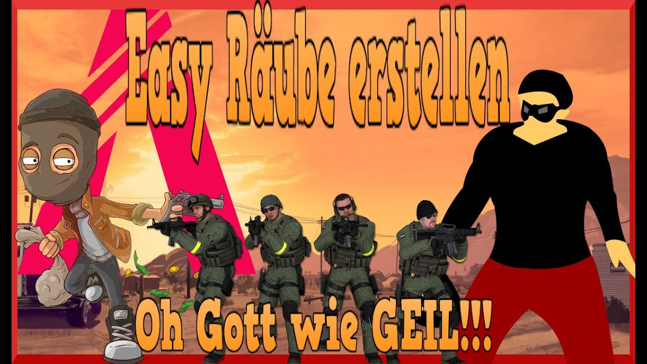 FiveM coole Scripts // Easy Räube erstellen // Geil