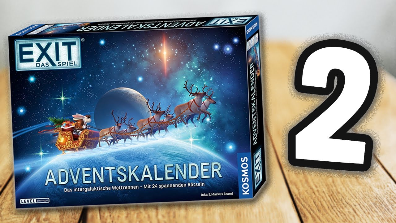 EXIT ADVENTSKALENDER  - Tag 02 (Das intergalaktische Wettrennen 2024) - Spielregeln TV | KOSMOS