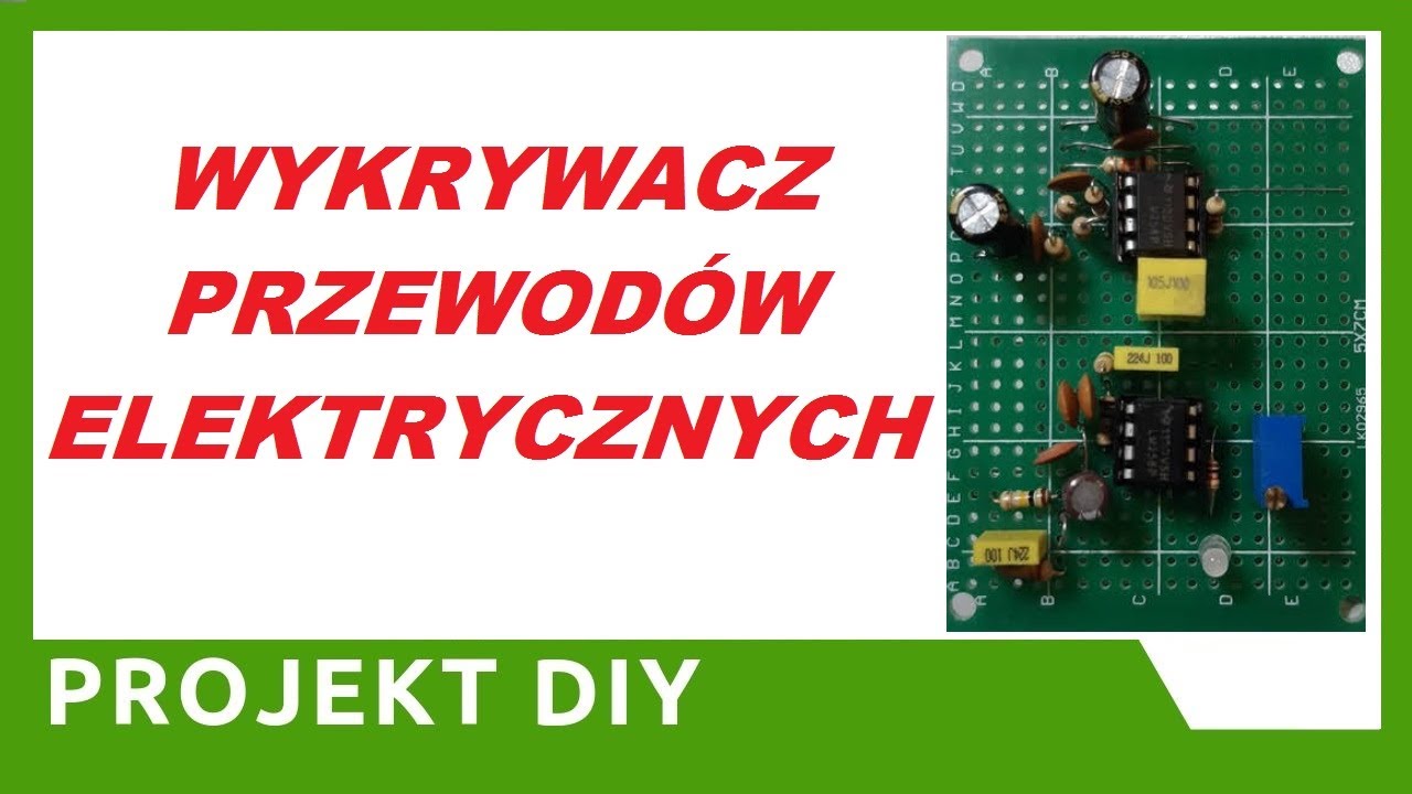 ZIZ - szybki mini projekt, wykrywacz przewodów sieciowych z filtrem 50Hz