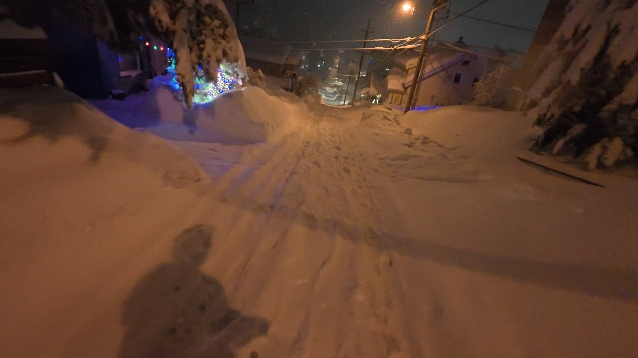 Juneau, Alaska ~ City Snowbike Pt. 4