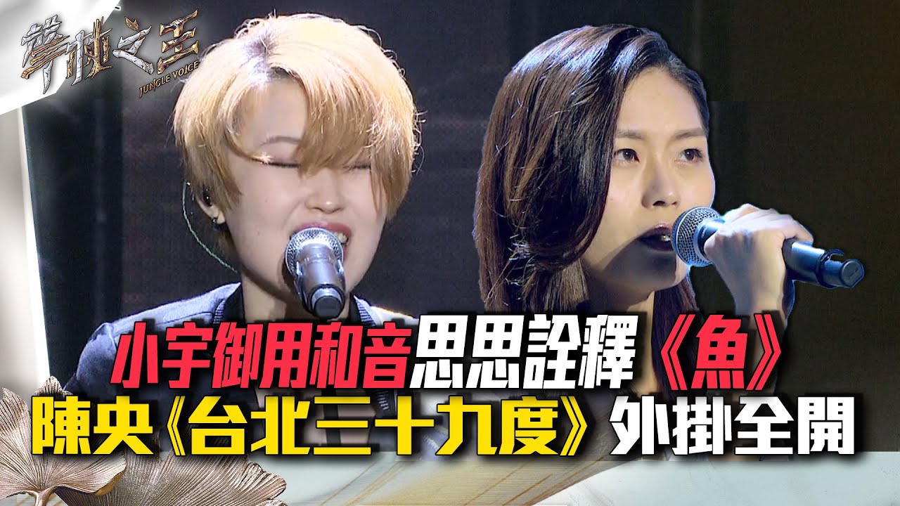 【聲林之王2】EP12 精華｜小宇御用和音思思演唱《魚》 陳央《台北三十九度》外掛全開｜林宥嘉 蕭敬騰 Jungle Voice2