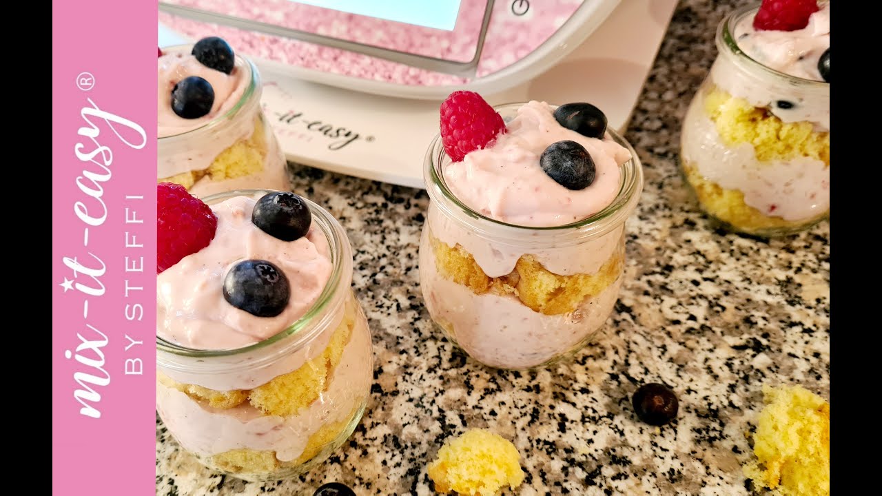 HIMBEER TIRAMISU mit weißer Schoki | Thermomix® TM6 | mix-it-easy®