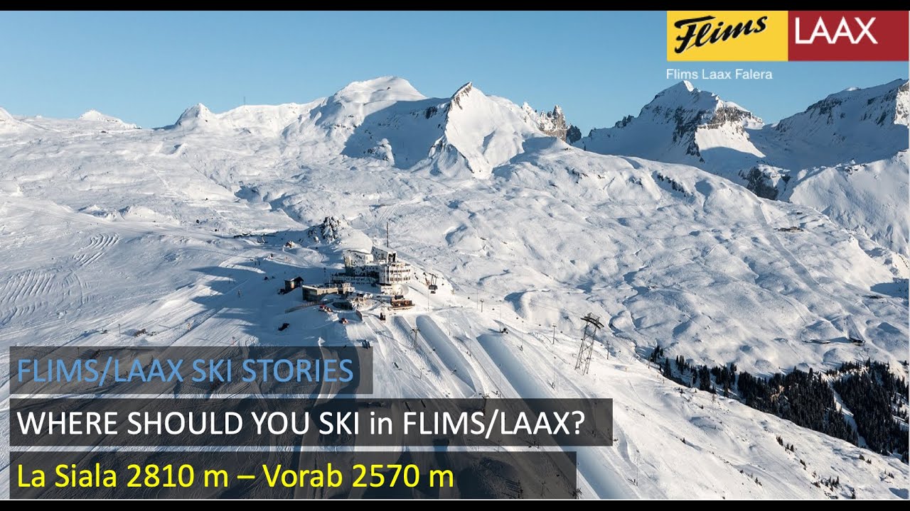 Where to Ski in LAAX: La Siala - Vorab Pist 28