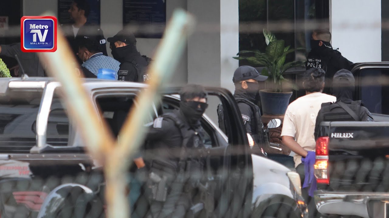 Ahli geng Kapten Praba dikawal ketat sejurus tiba dari Mumbai