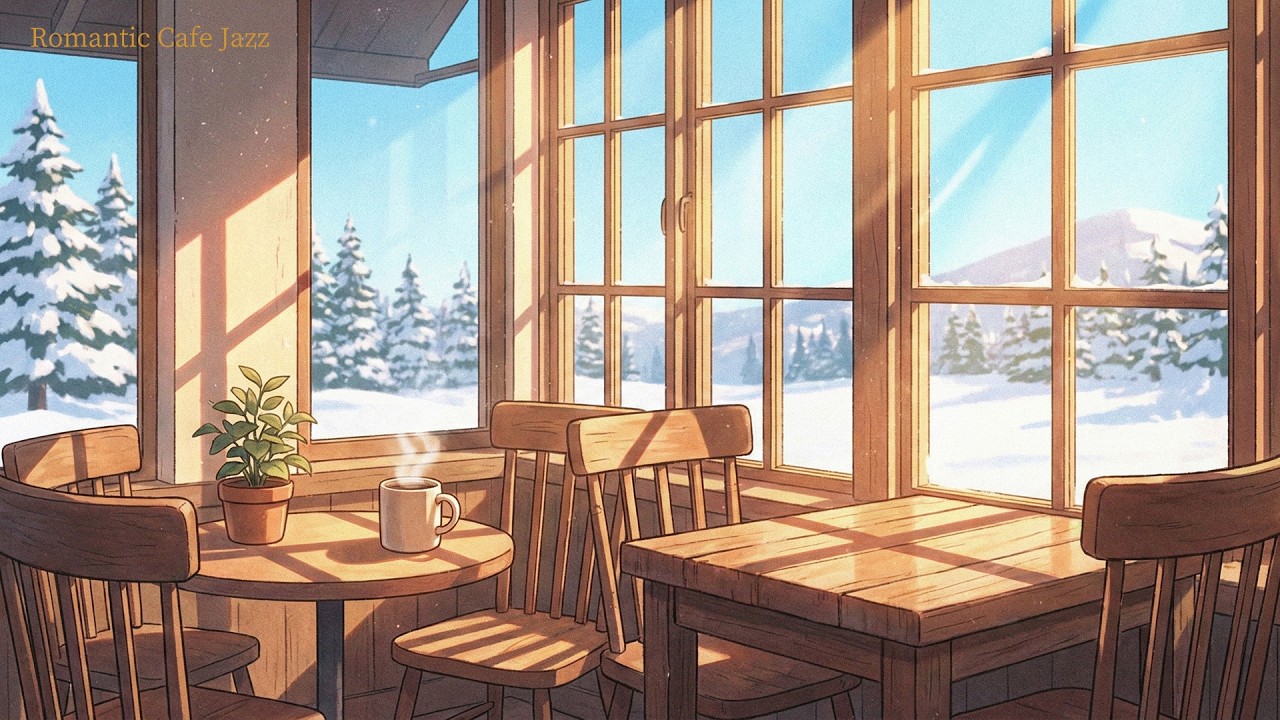 Romantic Cafe Jazz 🌹 Sweet Background Music for Valentine's Day & Relaxing Dates (1 Hour)