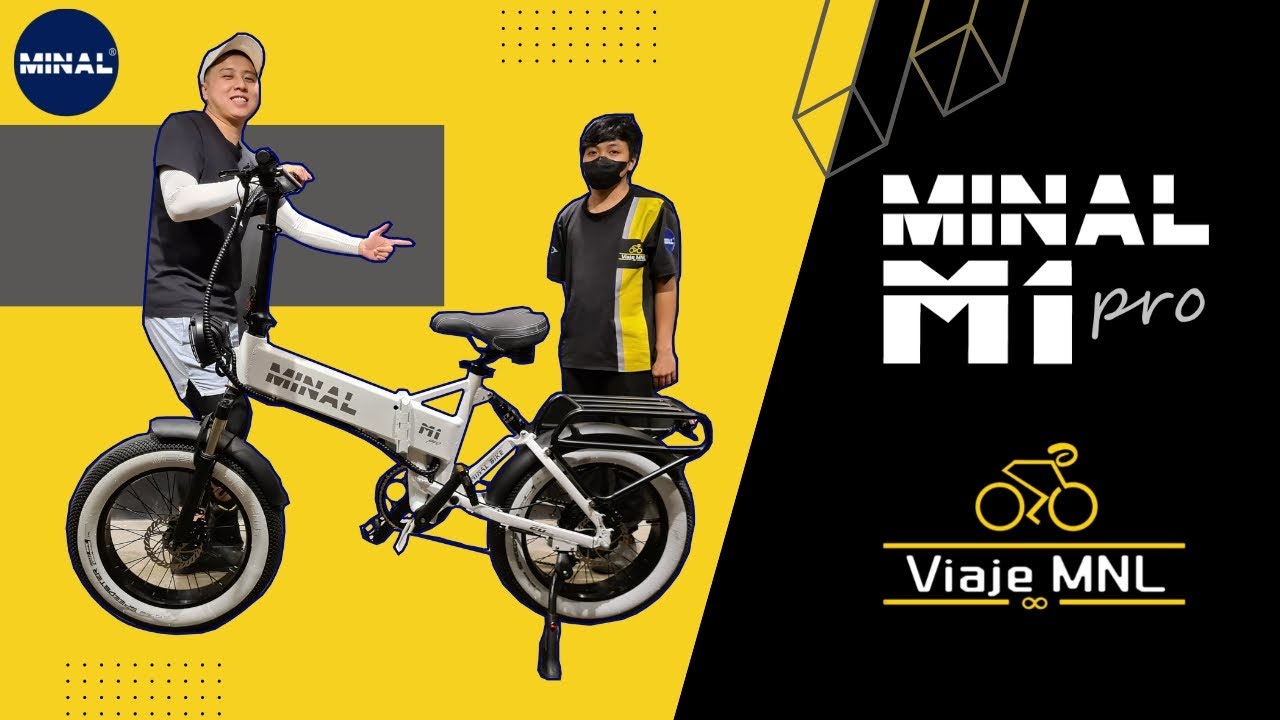 MINAL M1 Pro Foldable Full Suspension Electric Bike [Viaje MNL]