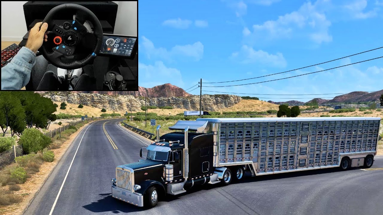 LIVE LOAD | American Truck Simulator | Logitech G29 Gameplay