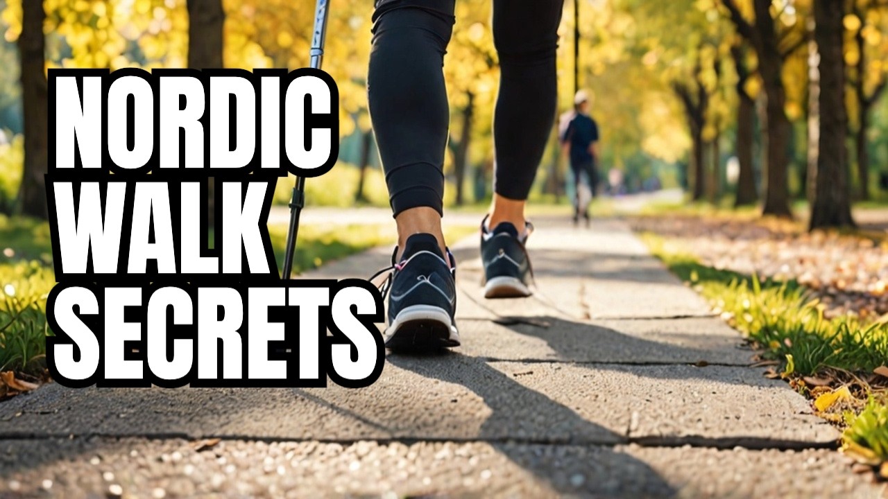 Burn 3x Calories: Nordic Walking's Simple Full-Body Hack