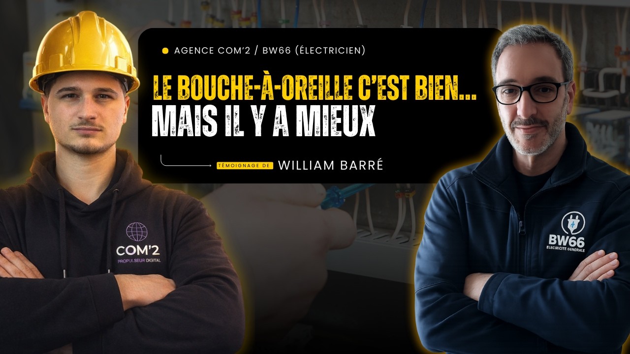 Comment cet électricien est passé du bouche-à-oreille au digital