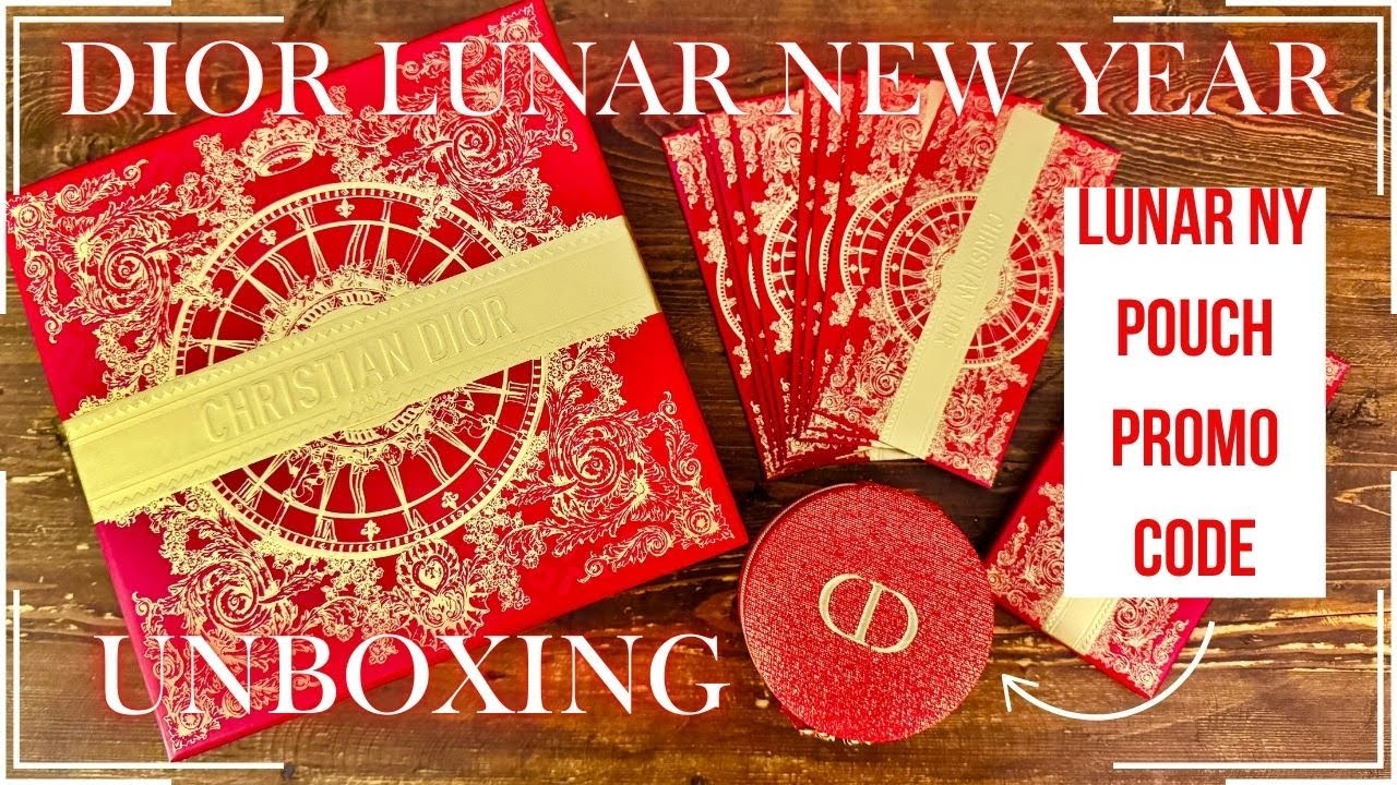 Dior Lunar New Year Envelopes | Travel Pouch | Perfume and Beauty Unboxing