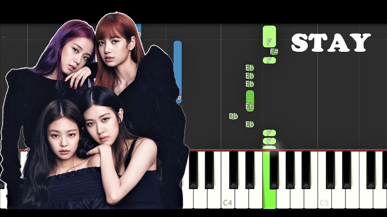 Blackpink - Stay (EASY Piano Tutorial)