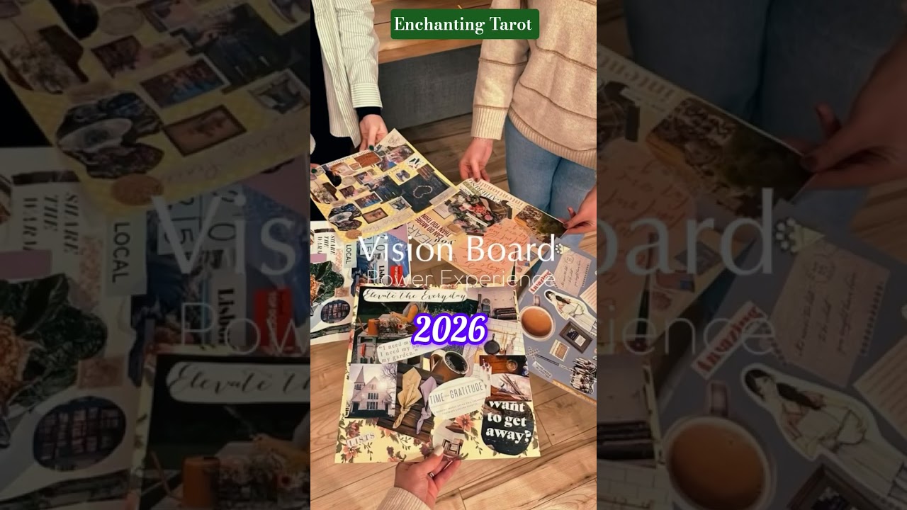 Creating My 2026 Vision Board | Manifestation Blueprint for a Powerful New Year