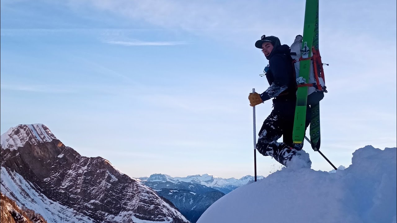 Secret couloir dans les Bauges