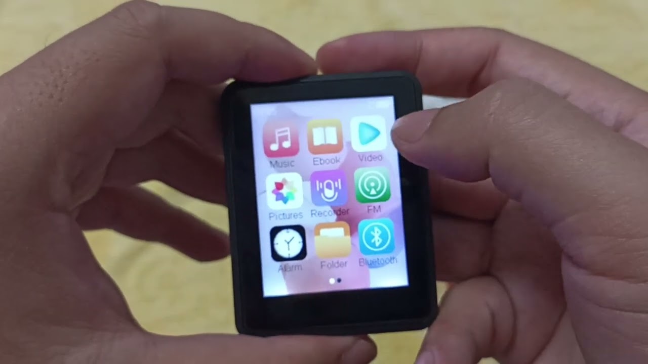 แกะกล่อง เครื่องเล่น MP3 จอทัชสกรีน