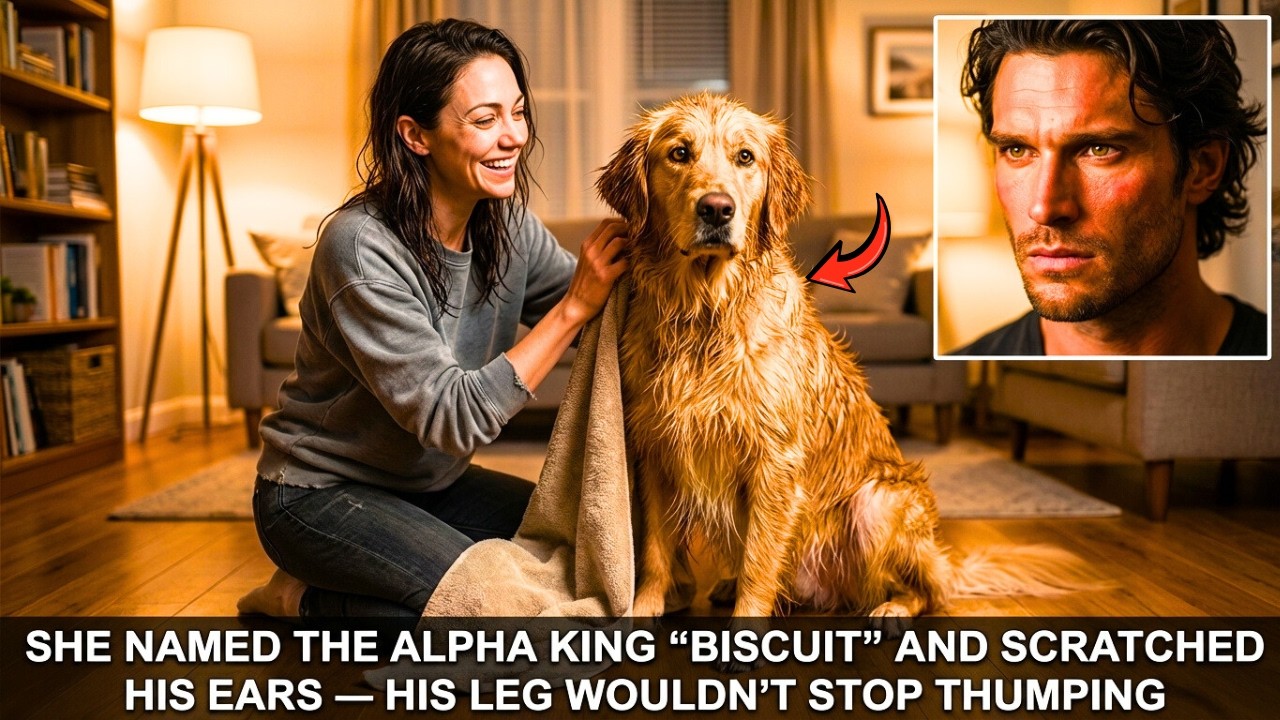 She Adopted Golden Retriever Who Hates Baths & Guards Door - He Is Actually the Cursed Alpha King