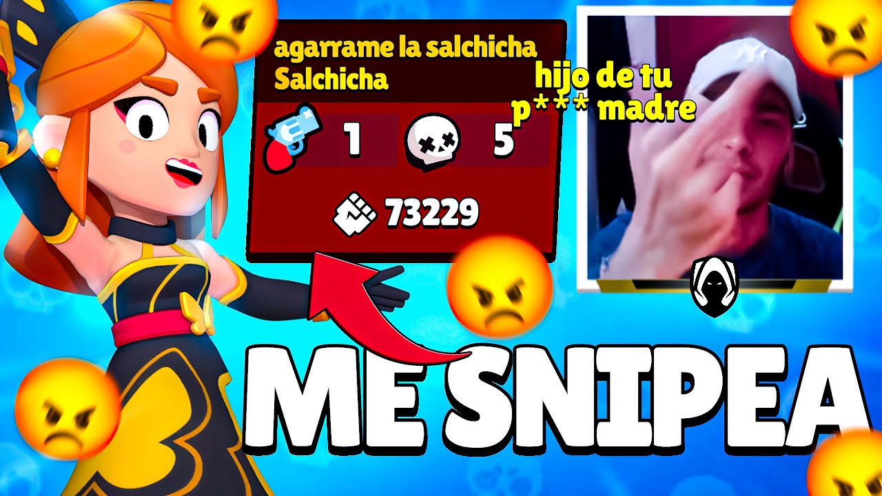 *AGÁRRAME LA SALCHICHA* ME SNIPEA PARA HACERSE la PEOR PARTIDA de SU VIDA !! 😡
