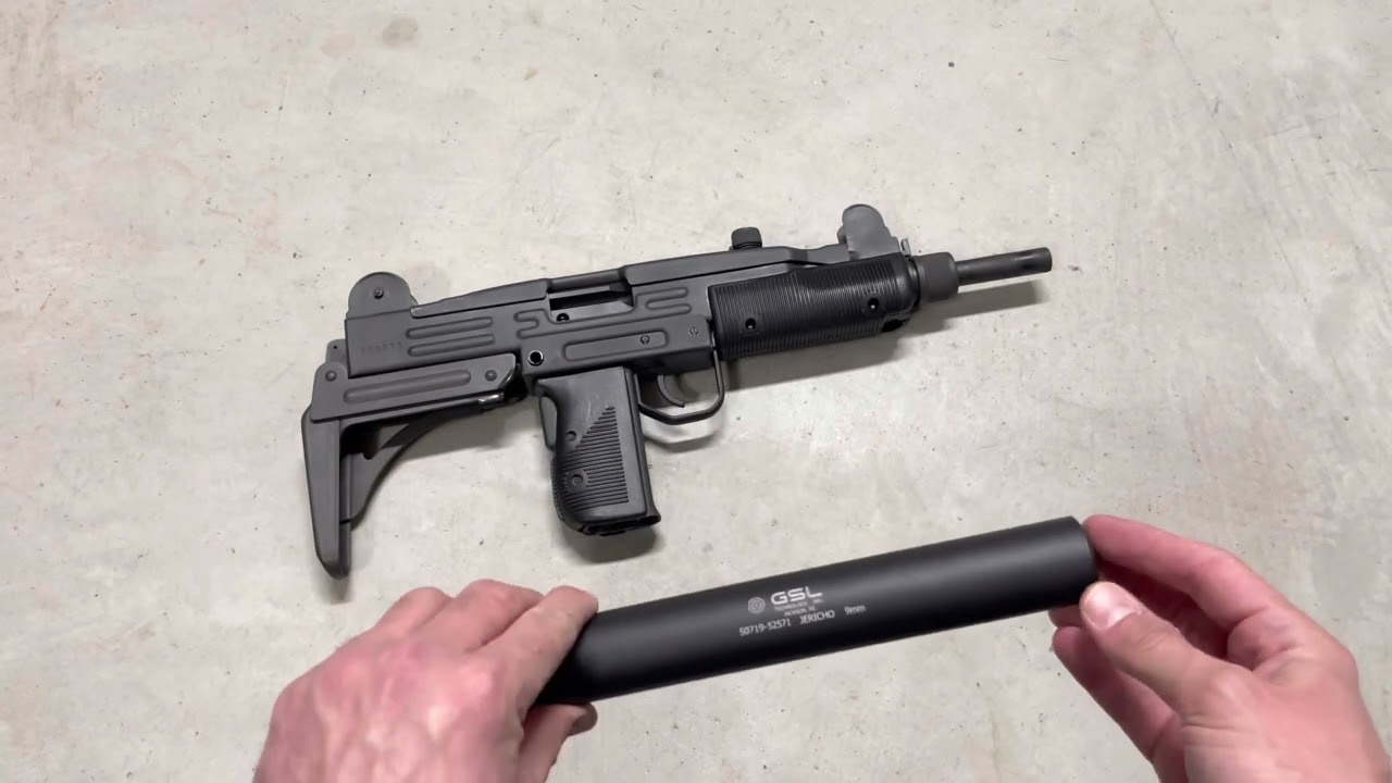 GSL Technology Jericho UZI Suppressor