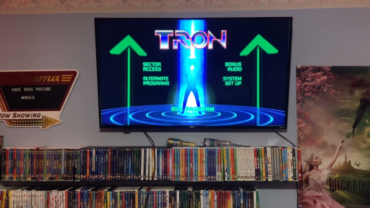 Menu walkthrough of Tron 20th Anniversary Collector’s Edition 2002 dvd (Disc 1)