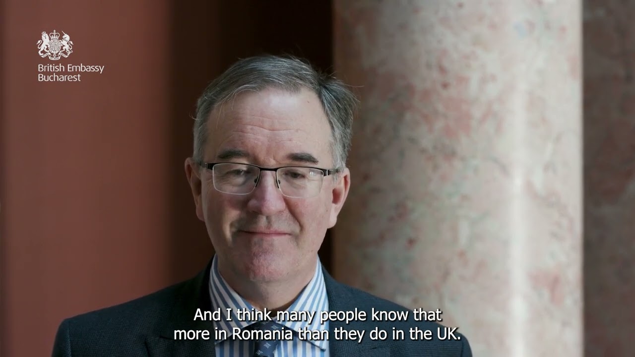 H.E. Andrew Noble, the Ambassador of UK, at the end of his mandate By Izabela Corina Juncu