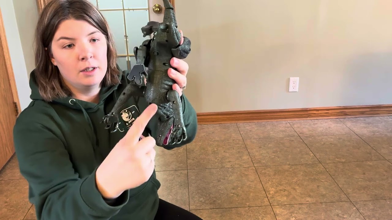 How This Remote Controlled Dinosaur Actually WORKS
