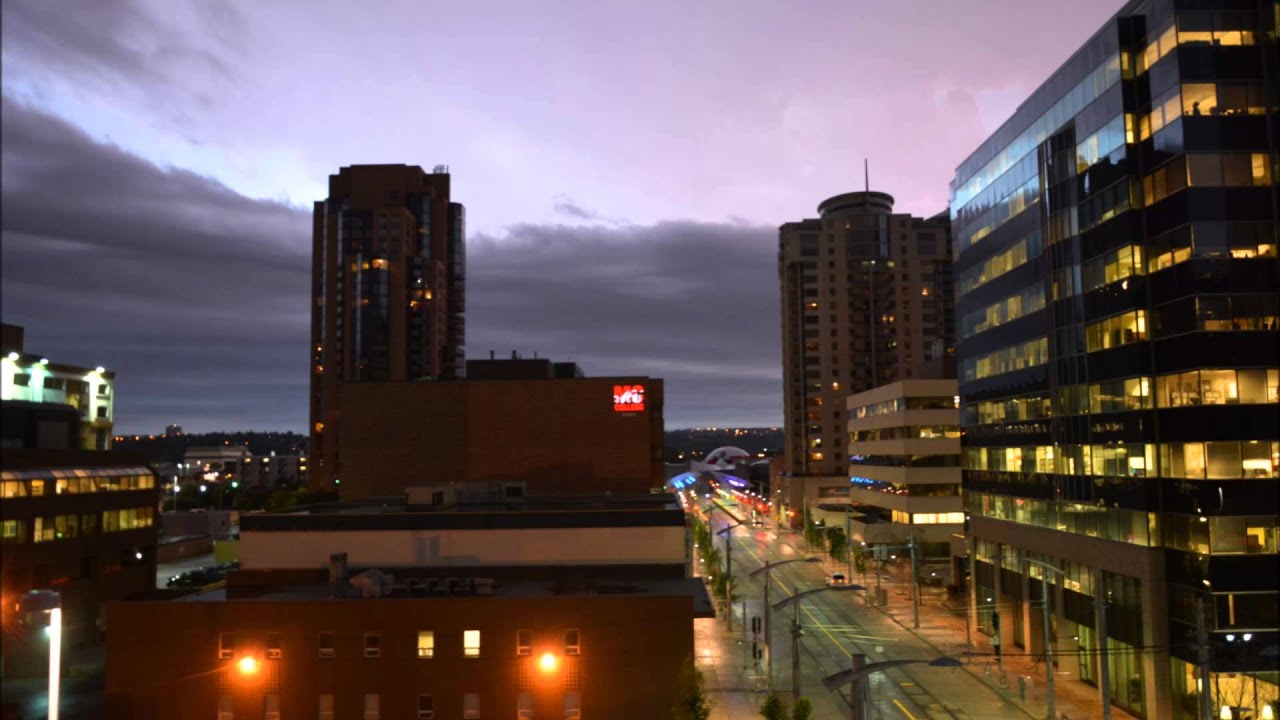 Lightning and Storm Clouds Time Lapse