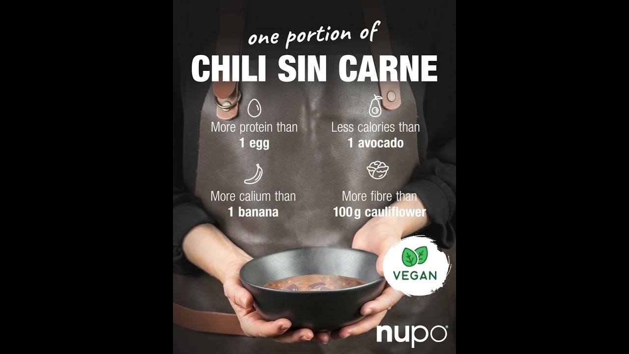 Ce nutrienti contine Dieta Nupo Chili fara Carne/ vs Alimente normale.