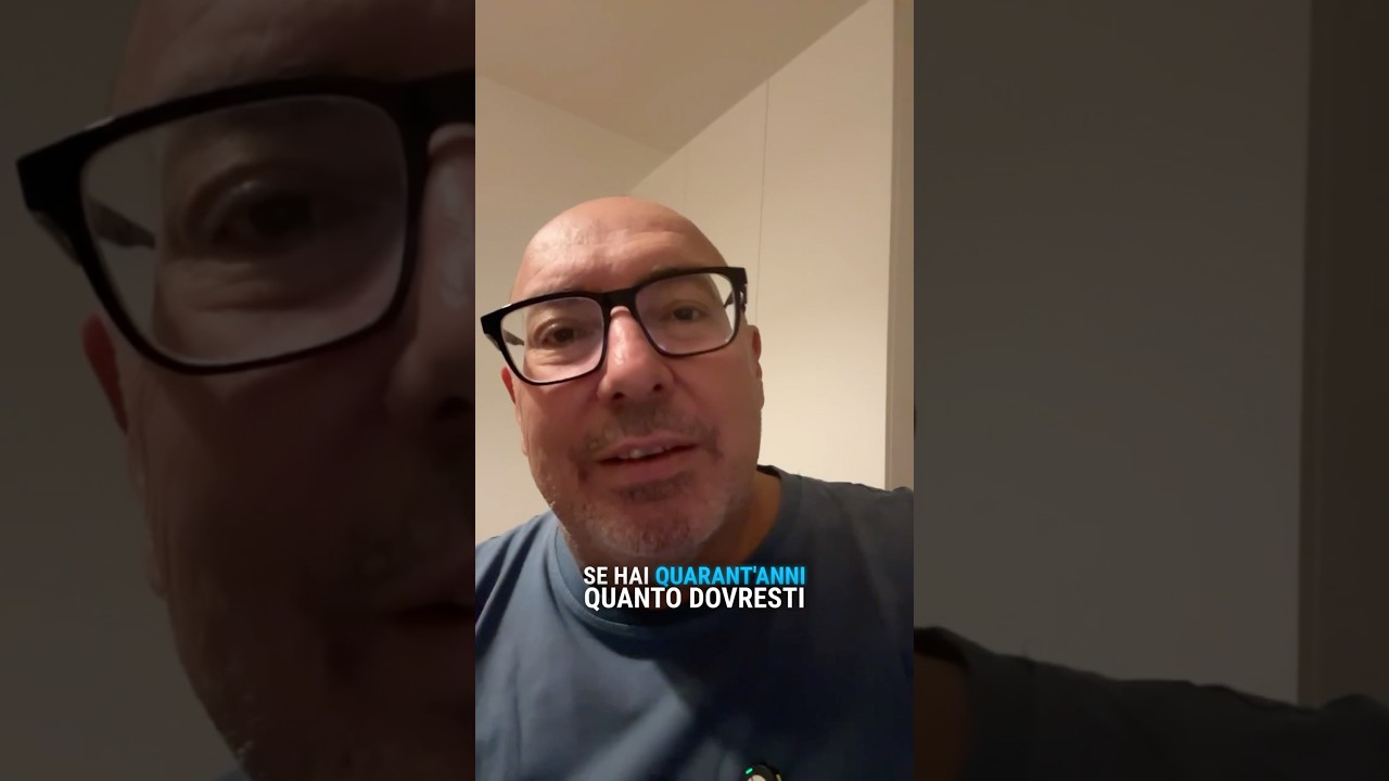 💡 A 40 anni la vera ricchezza non è quanti soldi hai, ma quanto sei libero.