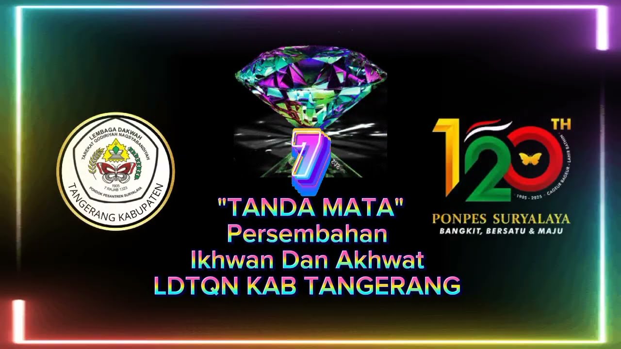 Album Intan Syair 7 Berlian Milad Suryalaya Tasikmalaya 120 th #abahanomsuryalaya #ldtqn