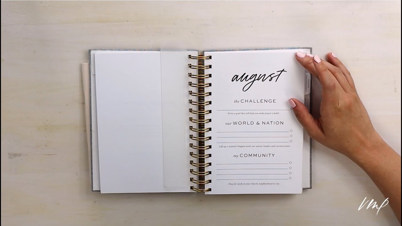 How I prep my prayer journal