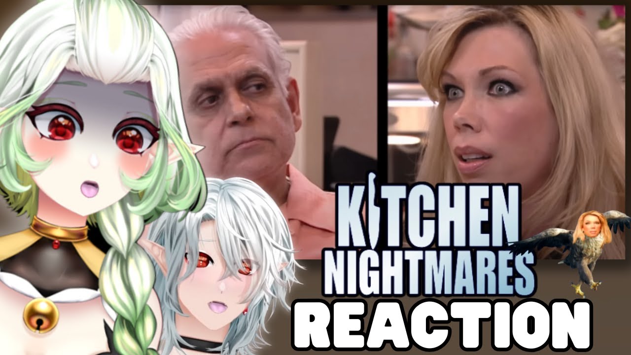 MORE AMY’S BAKING COMPANY??? | VTubers Reacts | Gordon Ramsay Kitchen Nightmares