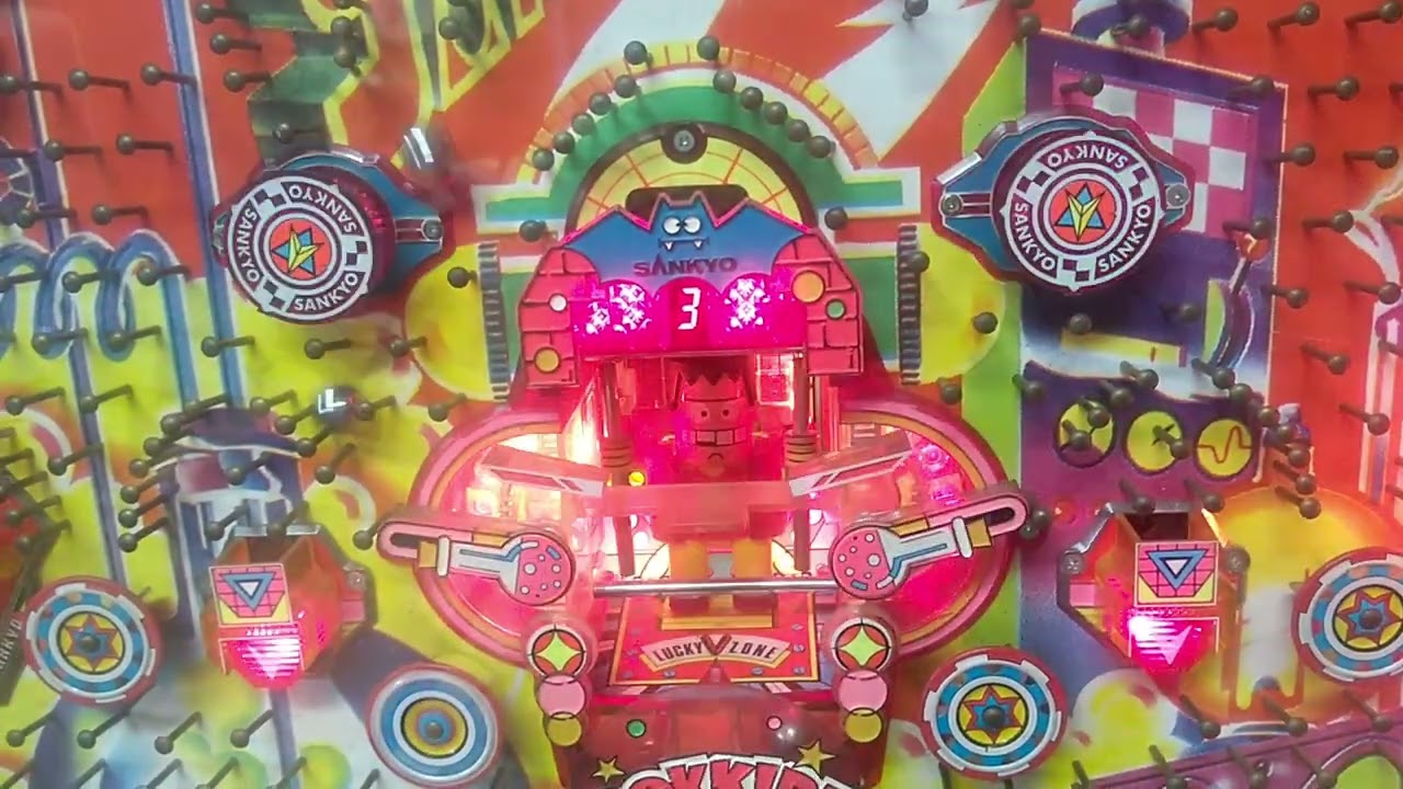 コレクター様提供　三共　ドッキリマン　１９８９年　レトロパチンコ　羽根物