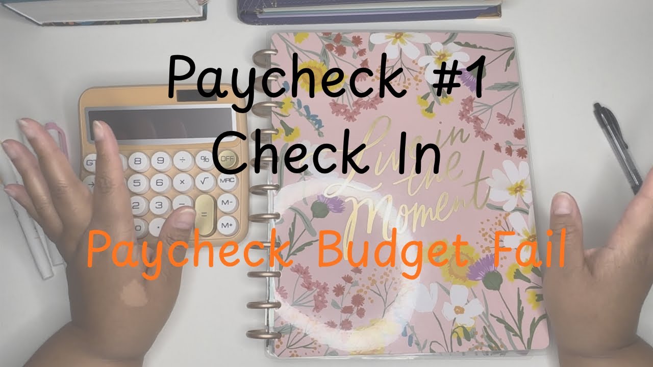 Paycheck #1 Check In|Overspending|Zero Cash Left|New Budget|Single Income Pharmacy Technician 