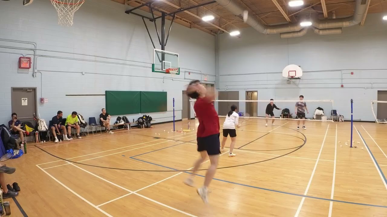 Badminton at TOR| Richard/Matthew v Patrick/Mina |#badminton #badmintonrallies 2026Jan28_Wed