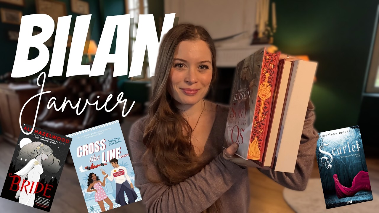 J’ai commencé l’année avec ces lectures… et il y a des coups de coeur 📚✨