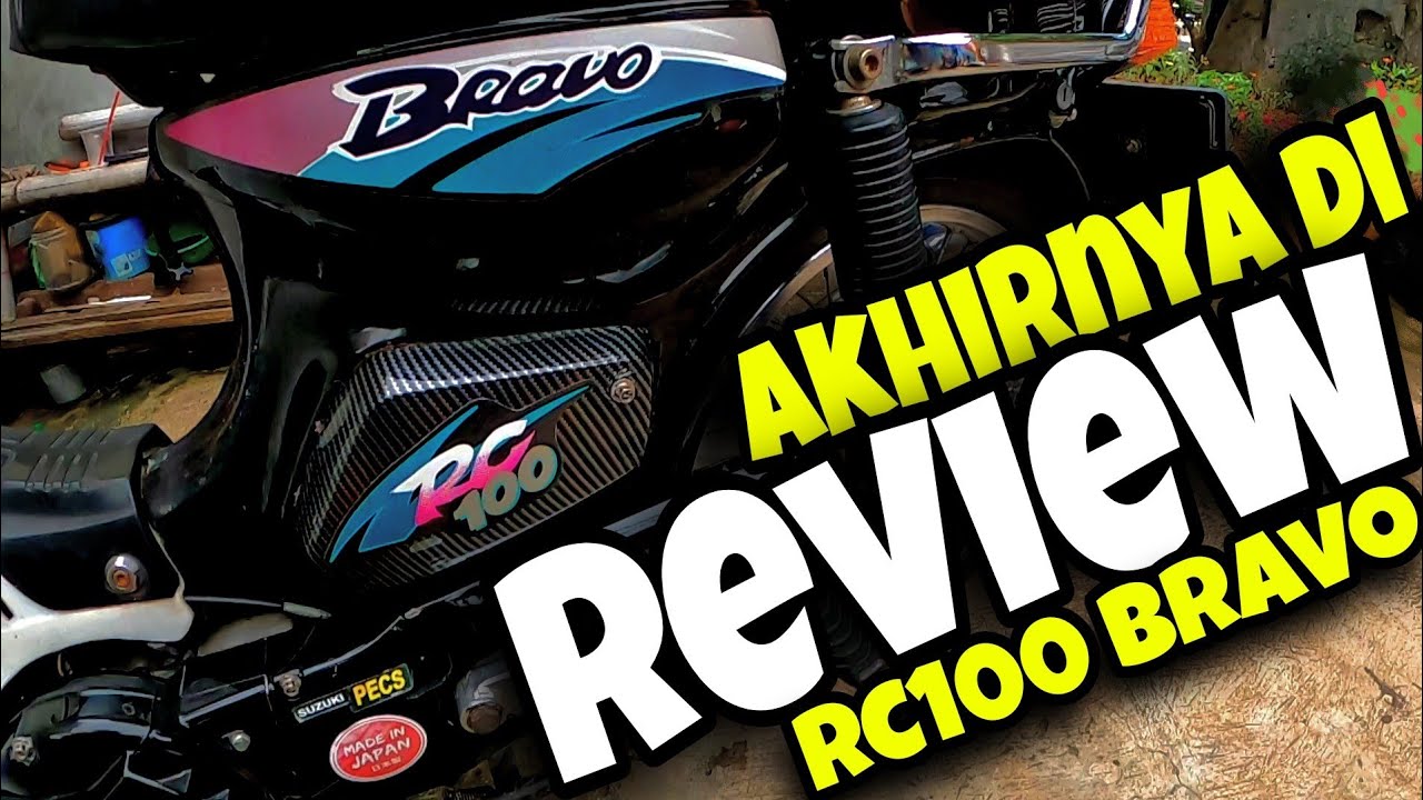 SUZUKI RC100 BRAVO | ADA APA SIH DI MOTOR INI ? | REQUEST DARI TEMEN2 AJIEMOTOBIKE