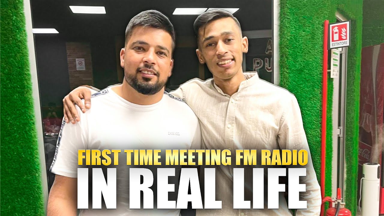 First Time MEETING FM Radio Gaming IN REAL LIFE 😍