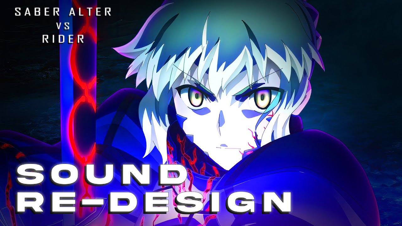 Saber Alter VS Rider | Total Sound Re-DESIGN