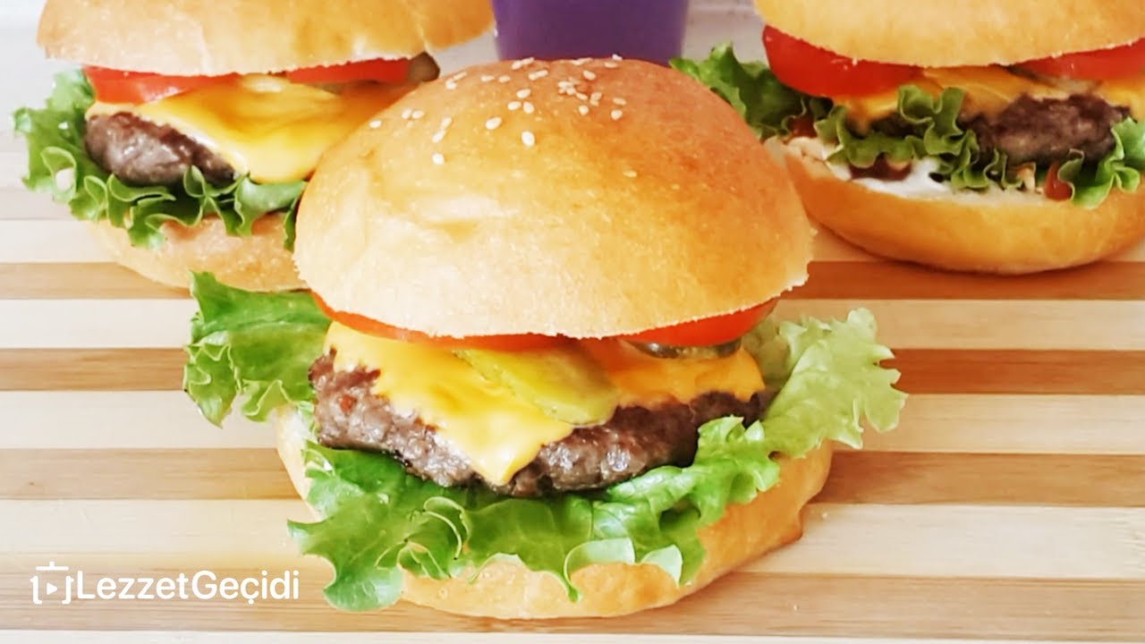 Anne Hamburgeri Tarifi - Burger K&ouml;ftesi Nasıl Yapılır