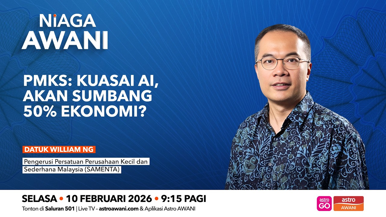 PMKS: Kuasai AI, akan sumbang 50 peratus ekonomi?