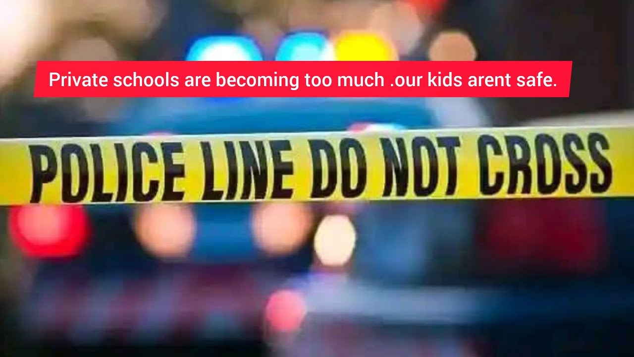 CARELESSNESS IN PRIVATE SCHOOLS ITS ALARMING,ITS TIME TO TAKE ACTION AS PARENTS SO SAD.😪😪
