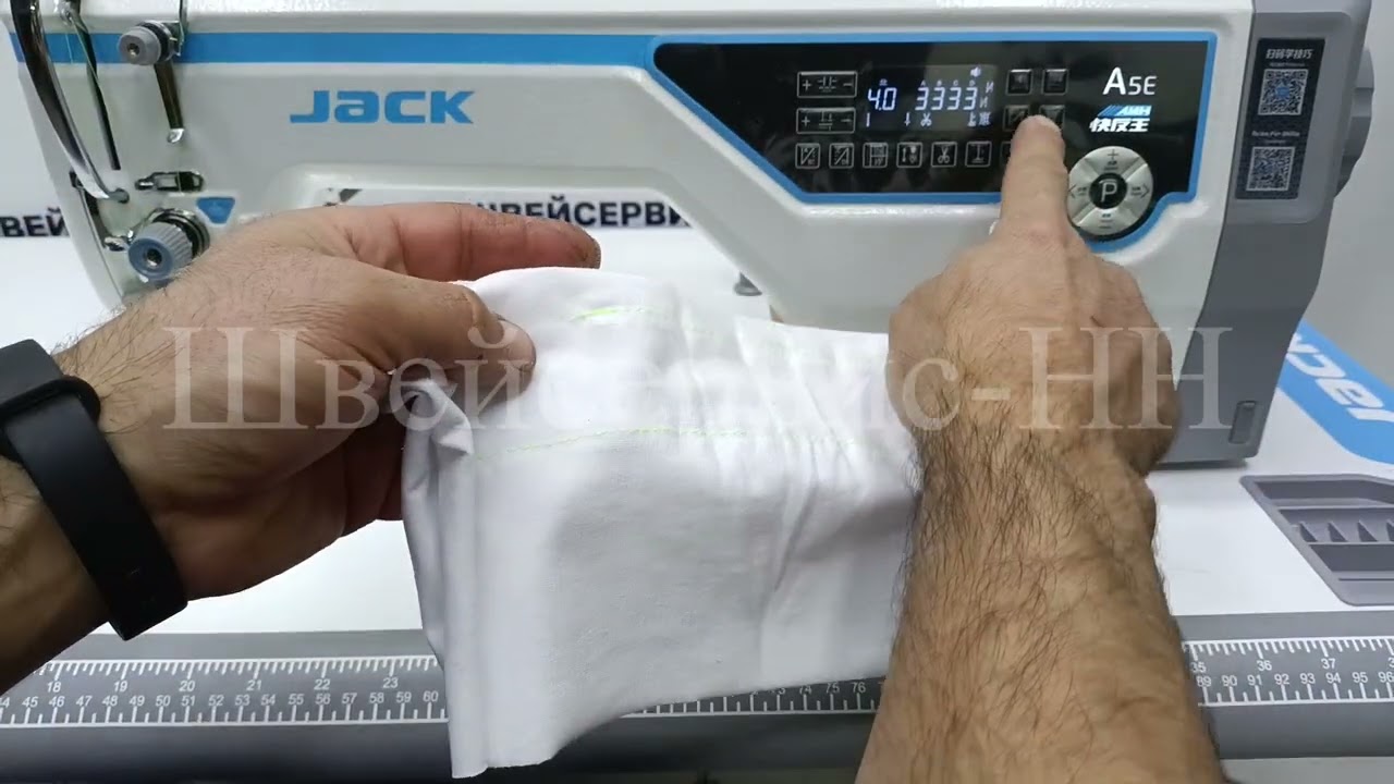 Инструкция Настройка Пульта Швейная машина JACK JK-A5E-A-7 (автомат)