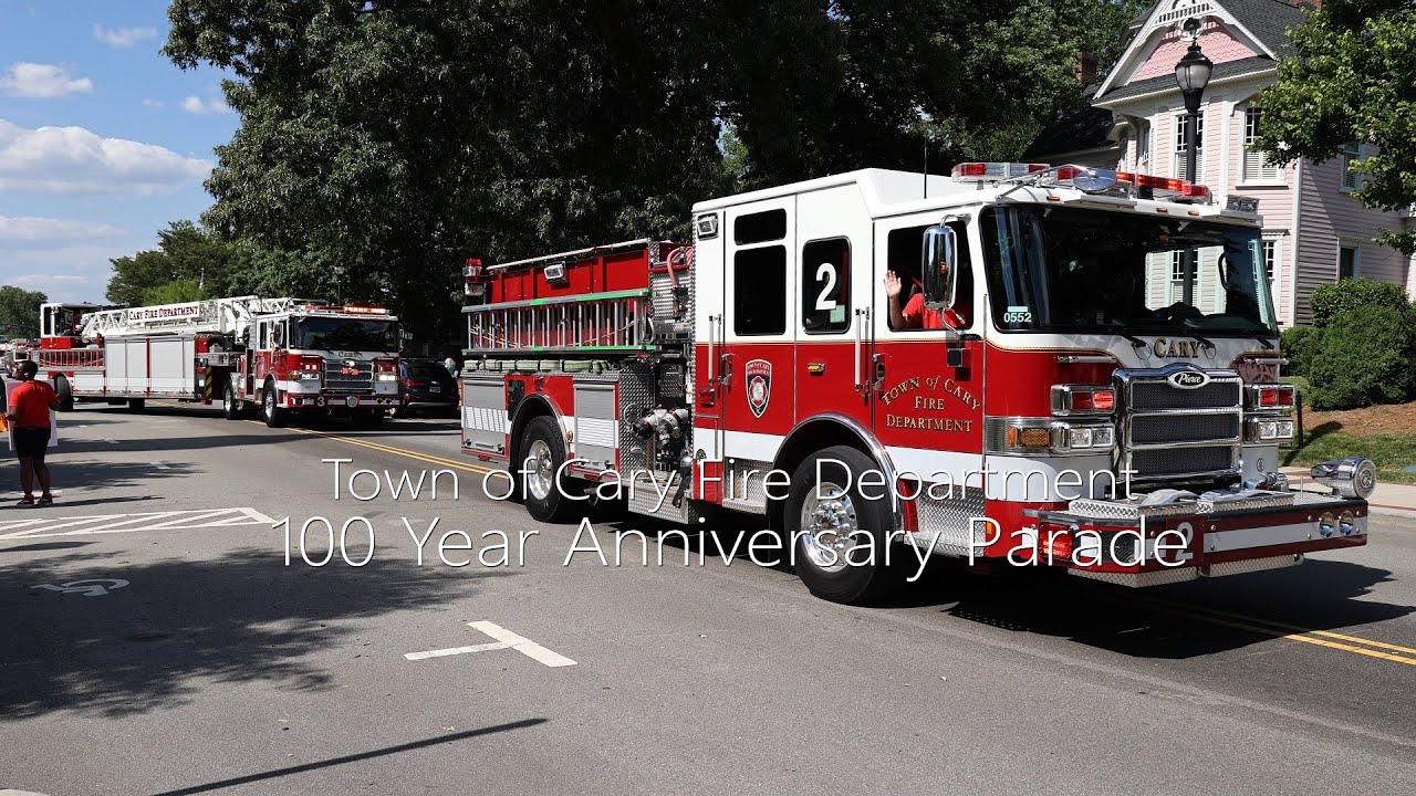 Cary Fire Department 100 Year Anniversary Parade, 6/4/2022