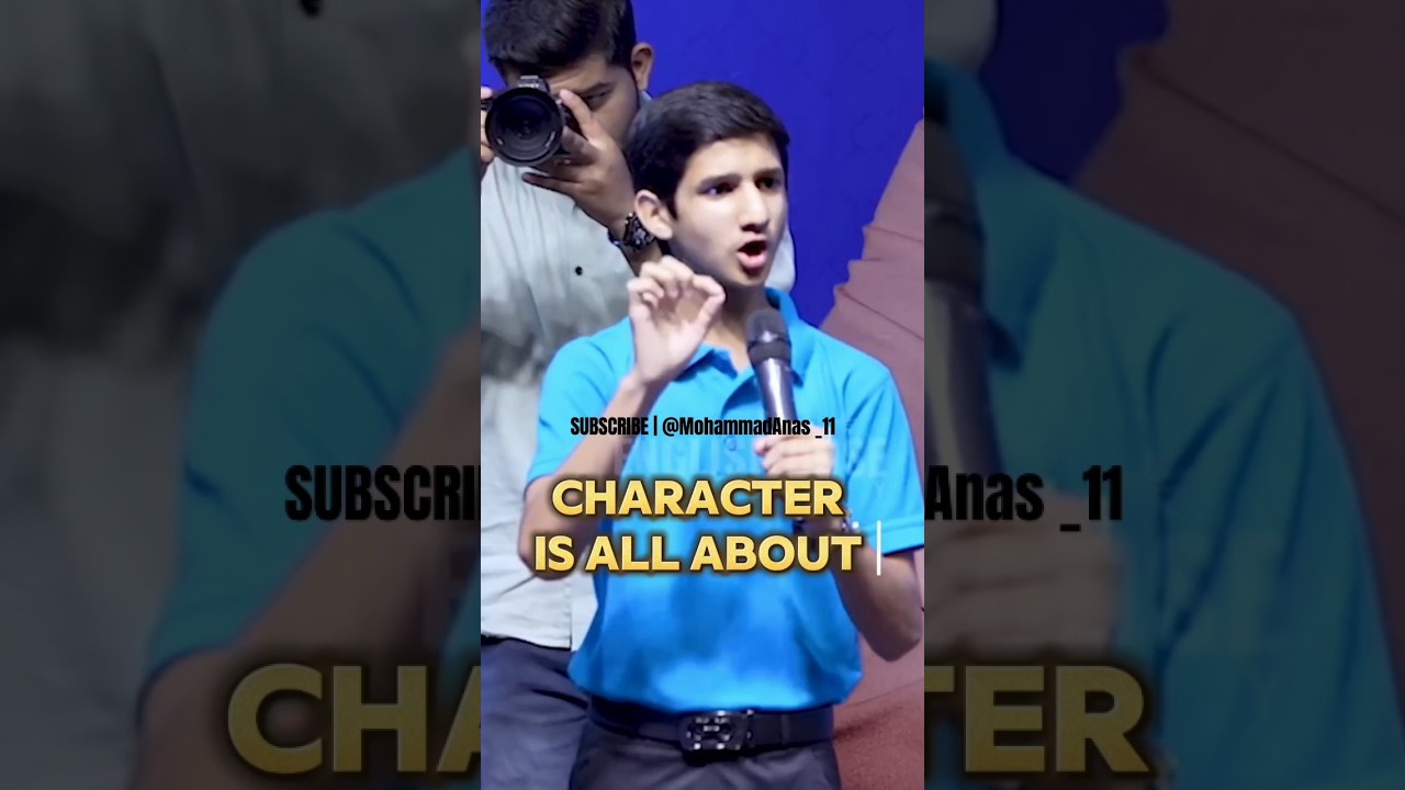 What Is Character?#characterdevelopment #motivationalspeech #munawarzama #short2024 #viralshortvideo