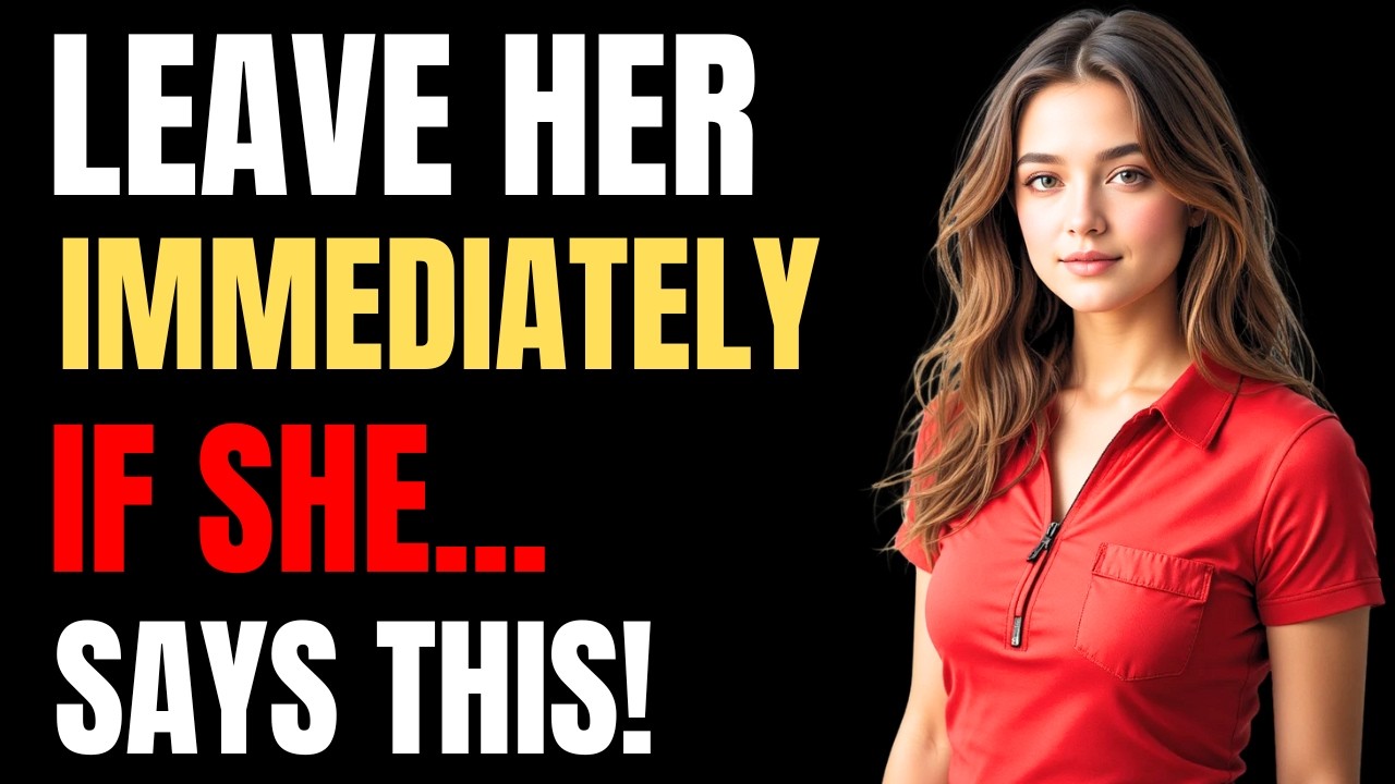 If A Woman TELLS You These 5 Things, WALK AWAY FROM HER | Female Psychology