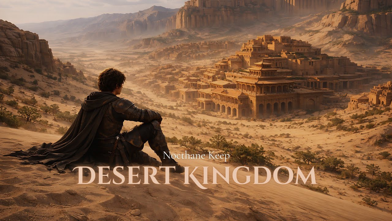 Journey Through the Desert Kingdom | Medieval Fantasy Ambience