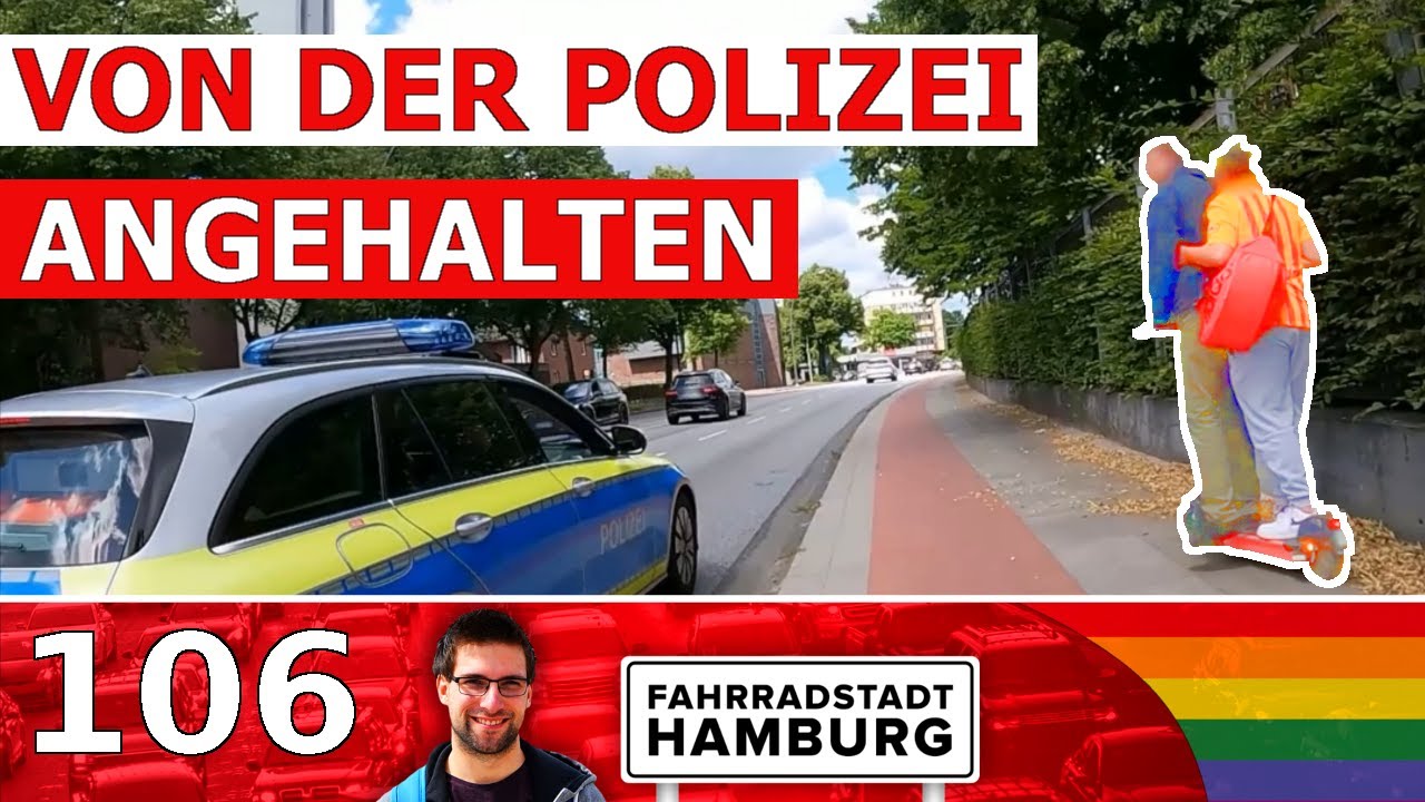 Radfahren in Hamburg (Teil 106) | Fahrrad Dashcam Hamburg