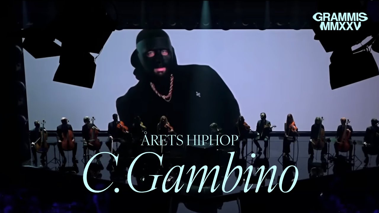 Vinnare &Aring;rets Hiphop: C.Gambino (Grammis 2025)